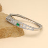 Green Color American Diamond Bracelet (ADB322GRN)