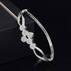 Silver Color American Diamond Bracelet (ADB332SLV)