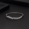 Silver Color American Diamond Bracelet (ADB352SLV)