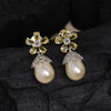 Yellow Color American Diamond Earrings (ADE533YLW)