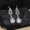 Silver Color American Diamond Earrings (ADE543SLV)