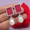 Rani Color American Diamond Earrings (ADE545RNI)