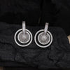 Silver Color American Diamond Earrings (ADE560SLV)
