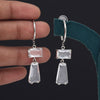 Silver Color American Diamond Earrings (ADE606SLV)