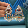 Multi Color American Diamond Earrings (ADE619MLT)