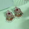 Multi Color American Diamond Earrings (ADE619MLT)