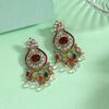 Multi Color American Diamond Earrings (ADE620MLT)