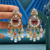 Multi Color American Diamond Earrings (ADE620MLT)