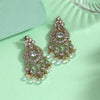 White Color American Diamond Earrings (ADE620WHT)