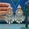 White Color American Diamond Earrings (ADE620WHT)