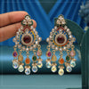 Multi Color American Diamond Earrings (ADE621MLT)