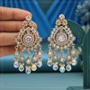 White Color American Diamond Earrings (ADE621WHT)