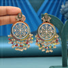 Multi Color American Diamond Earrings (ADE622MLT)