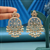 White Color American Diamond Earrings (ADE622WHT)