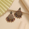 Multi Color American Diamond Earrings (ADE623MLT)