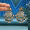 Turquoise Blue Color American Diamond Earrings (ADE623TBLU)