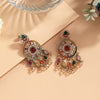 Multi Color American Diamond Earrings (ADE625MLT)