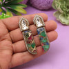 Multi Color American Diamond Earrings