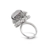 Silver Color American Diamond Finger Ring (ADR559SLV)