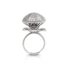 Silver Color American Diamond Finger Ring (ADR559SLV)