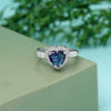 Blue Color American Diamond Finger Ring (ADR578BLU)