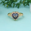 Purple Color American Diamond Finger Ring (ADR579PRP)