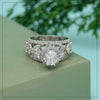 Silver Color American Diamond Finger Ring (ADR586SLV)