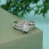 Silver Color American Diamond Finger Ring (ADR589SLV)