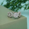 Silver Color American Diamond Finger Ring (ADR590SLV)