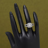 Silver Color American Diamond Finger Ring (ADR591SLV)