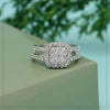 Silver Color American Diamond Finger Ring (ADR591SLV)