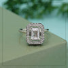 Silver Color American Diamond Finger Ring (ADR592SLV)