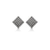 Silver Color American Diamond Stud Earrings Combo Of 6 Pairs (ADSE183CMB)
