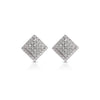 Silver Color American Diamond Stud Earrings Combo Of 6 Pairs (ADSE184CMB)