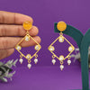 Yellow Color Amrapali Earrings (AMPE403YLW)