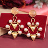 Peach Color Amrapali Earrings (AMPE404PCH)