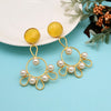 Yellow Color Amrapali Earrings (AMPE405YLW)