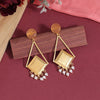 Peach Color Amrapali Earrings (AMPE406PCH)