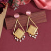 Pink Color Amrapali Earrings (AMPE406PNK)