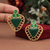 Green Color Amrapali Earrings (AMPE407GRN)
