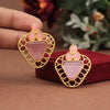 Pink Color Amrapali Earrings (AMPE407PNK)