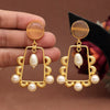 Peach Color Amrapali Earrings (AMPE408PCH)