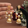 Peach Color Amrapali Earrings (AMPE409PCH)