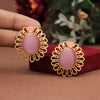 Pink Color Amrapali Earrings (AMPE412PNK)