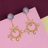 Gray Color Amrapali Earrings (AMPE417GRY)