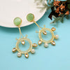 Pista Green Color Amrapali Earrings (AMPE417PGRN)