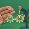 Pink Color Amrapali Earrings (AMPE417PNK)