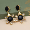 Black Color Amrapali Earrings (AMPE424BLK)