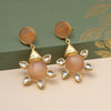 Peach Color Amrapali Earrings (AMPE424PCH)