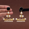 Black Color Amrapali Earrings (AMPE425BLK)